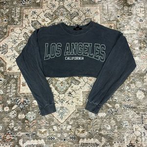 Forever 21 cropped long sleeve